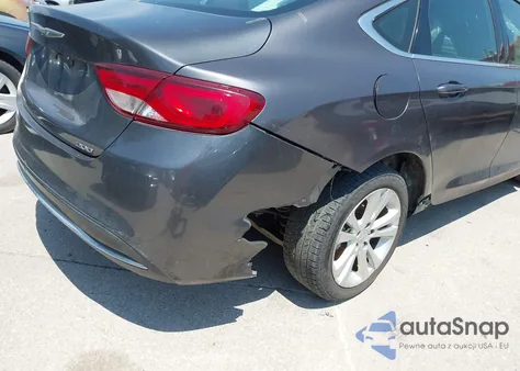 2015 Chrysler 200 Limited из США, поврежденный, VIN 1C3CCCAB6FN594048